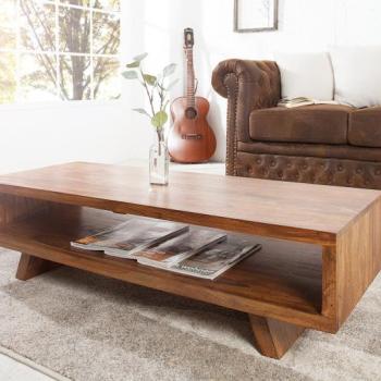 Estila Konferenčný stolík Retro 110cm z masívneho dreva obrázok