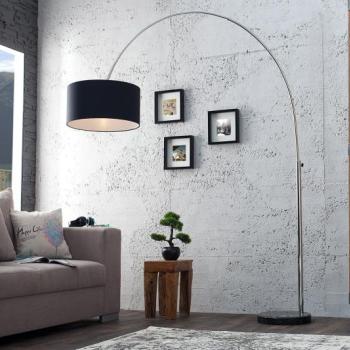 Estila Luxusná štýlová stojaca lampa Big Bow čierno - zlatá obrázok