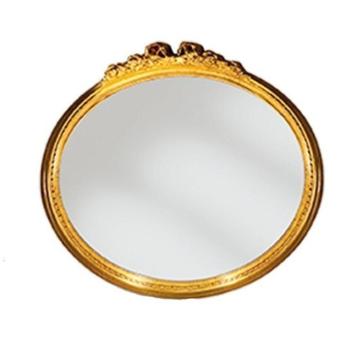 Estila Luxusné oválne barokové nástenné zrkadlo Emociones s elegantným rámom 55 cm obrázok
