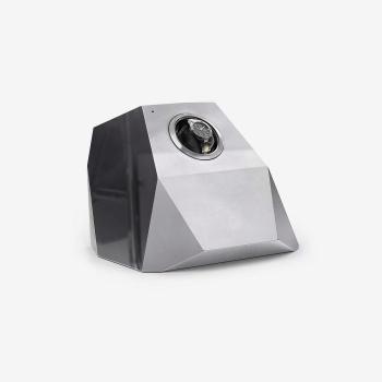 Estila Luxusný dizajnový lesklý naťahovač hodiniek v striebornej farbe z mahagónového dreva Diamond 26 cm obrázok