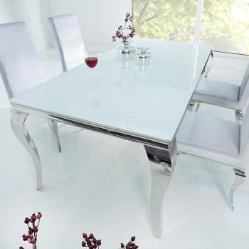 Estila Luxusný jedálenský stôl Modern Barock 180 cm biely obrázok