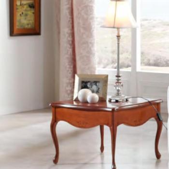 Estila Luxusný masívny konferenčný stolík RUSTICA 60cm obrázok