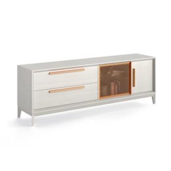 Estila Luxusný moderný TV stolík Estoril so zásuvkami a dvierkami 193cm obrázok