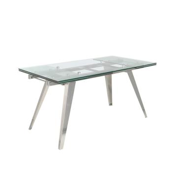 Estila Luxusný rozkladací jedálenský stôl Urbano sklenený 160-240cm obrázok