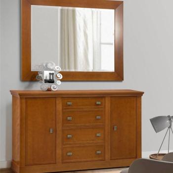Estila Luxusný rustikálny komoda/príborník Carmen 150cm obrázok