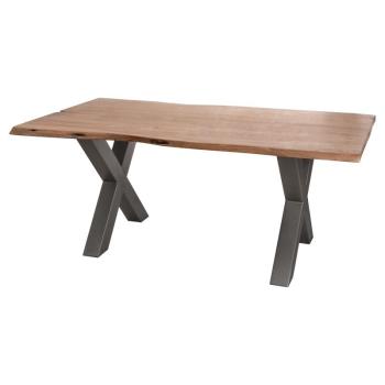 Estila Masívny jedálenský stôl Live Edge 180cm obrázok