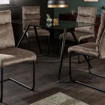 Estila Moderná jedálenská stolička Vitto farba starožitná taupe 97cm obrázok