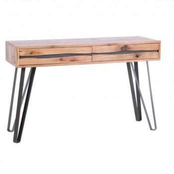 Estila Moderná konzola Andala 120cm hnedá obrázok