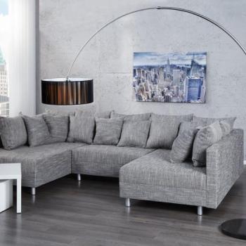 Estila Moderná nastaviteľná stojaca lampa Extenso čierna obrázok