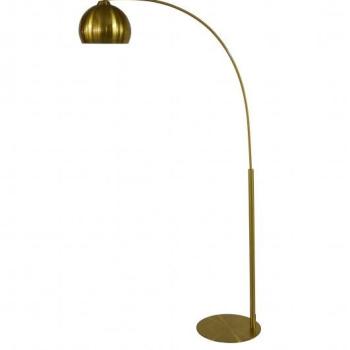 Estila Moderná stojaca lampa Georgia v zlatej farbe s mramorovým podstavcom 205cm obrázok