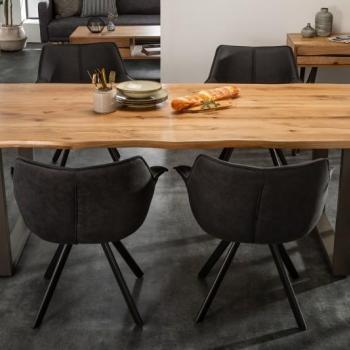 Estila Moderný masívny jedálenský stôl Andala 200cm obrázok
