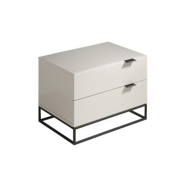 Estila Moderný nočný stolík Forma Moderna s čiernou podstavou 55cm obrázok