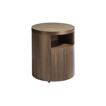 Estila Moderný nočný stolík Vita Naturale z dreva hnedý 48cm obrázok