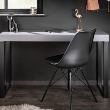 Estila Moderný písací stolík Simparda v obdĺžnikovom tvare s kovovou podstavou 120cm obrázok