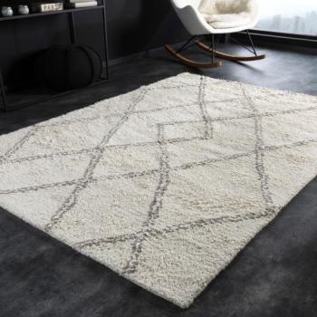 Estila Moderný štýlový vlnený koberec Euphoria v béžovej farbe 230x160cm obrázok