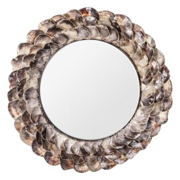Estila Okrúhle zrkadlo CONCHAS 125cm obrázok