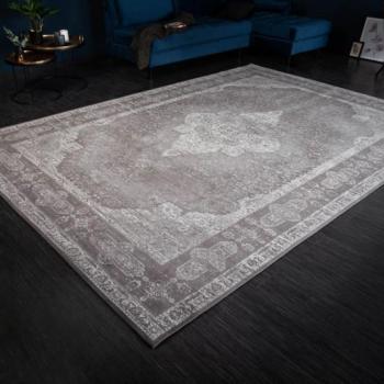 Estila Orientálny luxusný koberec Caubbar I v sivom vintage odtieni 350cm obrázok