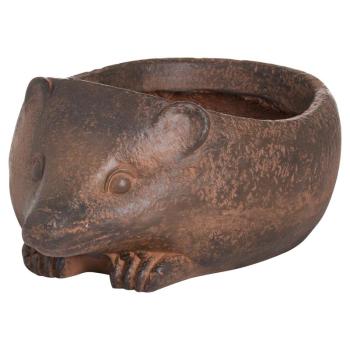 Estila Originálny bronzový kvetináč Hedgehog obrázok