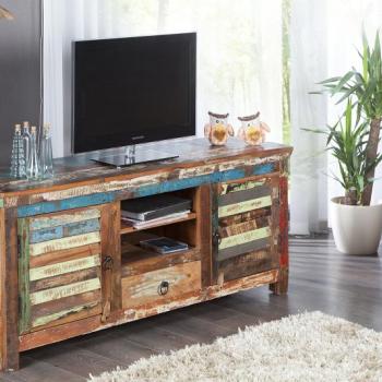 Estila Originálny masívny TV stolík Jakarta 150cm obrázok