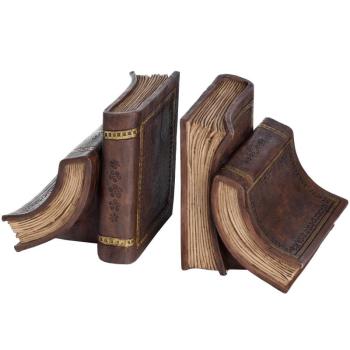 Estila Pár držiakov na knihy OLD BOOKS 18cm obrázok