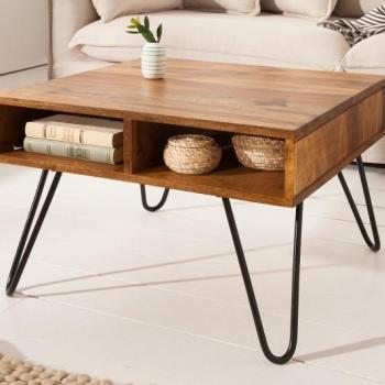 Estila Retro konferenčný stolík Leeds 60cm obrázok