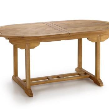 Estila Rozkladací záhradný stôl oválny (roz.220cm) JARDIN obrázok