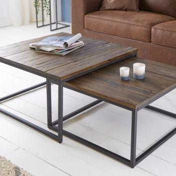 Estila Set dizajnových konferenčných stolíkov Elements 75cm obrázok
