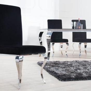 Estila Stolička Modern Barock čierna obrázok