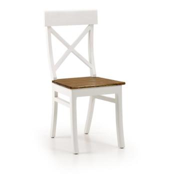 Estila Stolička NEW WHITE combi obrázok