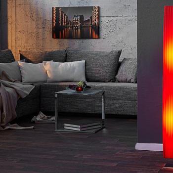 Estila Štýlová moderná stojaca lampa Paris 120cm červená obrázok