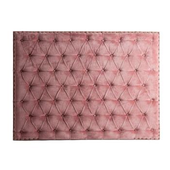 Estila Štýlové chesterfield čelo postele Alvaro v ružovej farbe 160cm obrázok