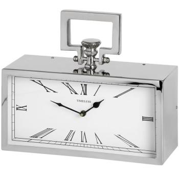 Estila Štýlové strieborné hodiny "Timeless" obdĺžnikové obrázok