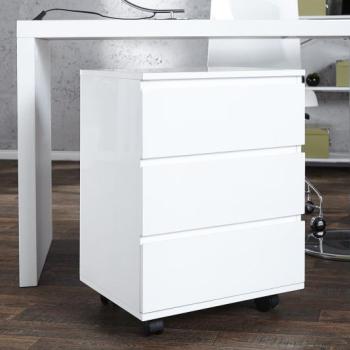 Estila Štýlový elegantný kontajner Big Deal biela obrázok