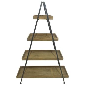 Estila Štýlový industriálny regál STAGE 138cm obrázok