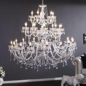 Estila Štýlový pompézny luster Karat 120cm obrázok
