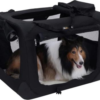 FEANDREA Prepravka pre psa XXXL 102 x 69 x 69 cm obrázok