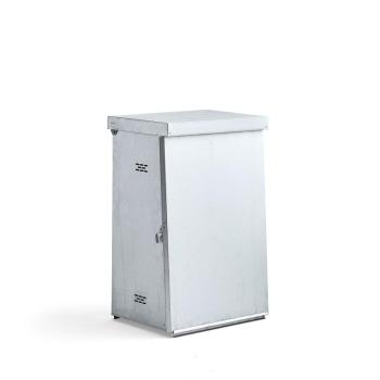 Galvanizovaný odpadkový kôš, 125 L obrázok