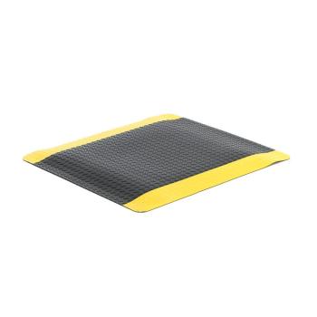 Gumová pracovná rohož SUPER PLUS, šírka 910 mm, vlastná dĺžka, čierna/žltá obrázok