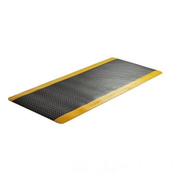 Gumová pracovná rohož SUPER, šírka 910 mm, vlastná dĺžka, žltá, čierna obrázok