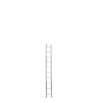 Hliníkový rebrík, 10 schodíkov, výška 2800 mm obrázok