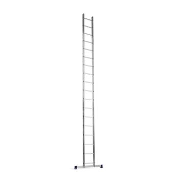 Hliníkový rebrík, 18 schodíkov, výška 5100 mm obrázok