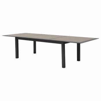 Hliníkový stôl VERMONT 216/316 cm (antracit) obrázok