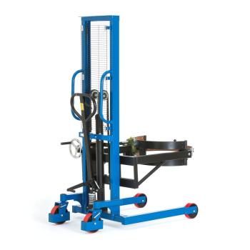 Hydraulický vozík na sudy, náklon až 120°, nosnosť 400 kg obrázok