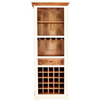 indickynabytok.sk - Barová skriňa Agni 70x190x45 indický masív mango obrázok