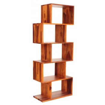 indickynabytok.sk - Knižnica Rami 60x150x30 indický masív palisander obrázok