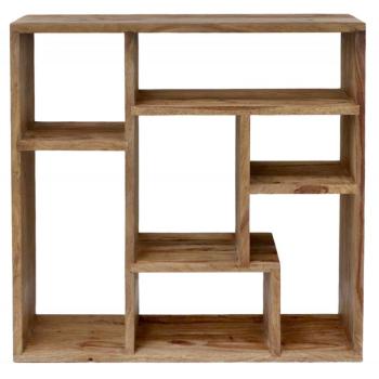 indickynabytok.sk - Knižnica Rami 90x90x30 indický masív palisander obrázok
