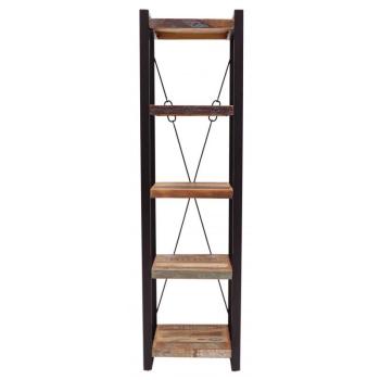 indickynabytok.sk - Knižnica Retro 60x200x35 recyklovaného mango obrázok