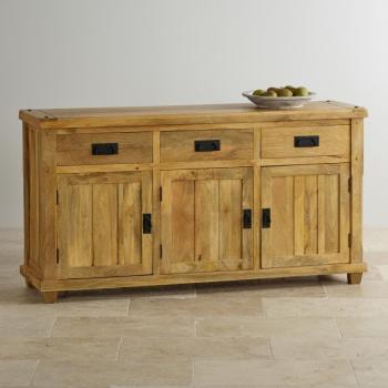 indickynabytok.sk - Komoda Devi 160x90x45 indický masív mango obrázok