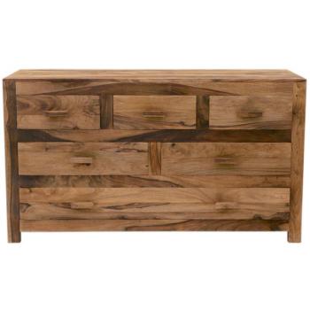 indickynabytok.sk - Komoda Kali 140x80x45 indický masív palisander obrázok