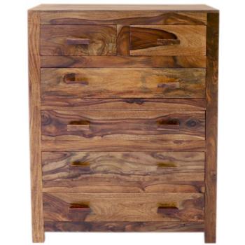 indickynabytok.sk - Komoda Kali 90x120x45 indický masív palisander obrázok